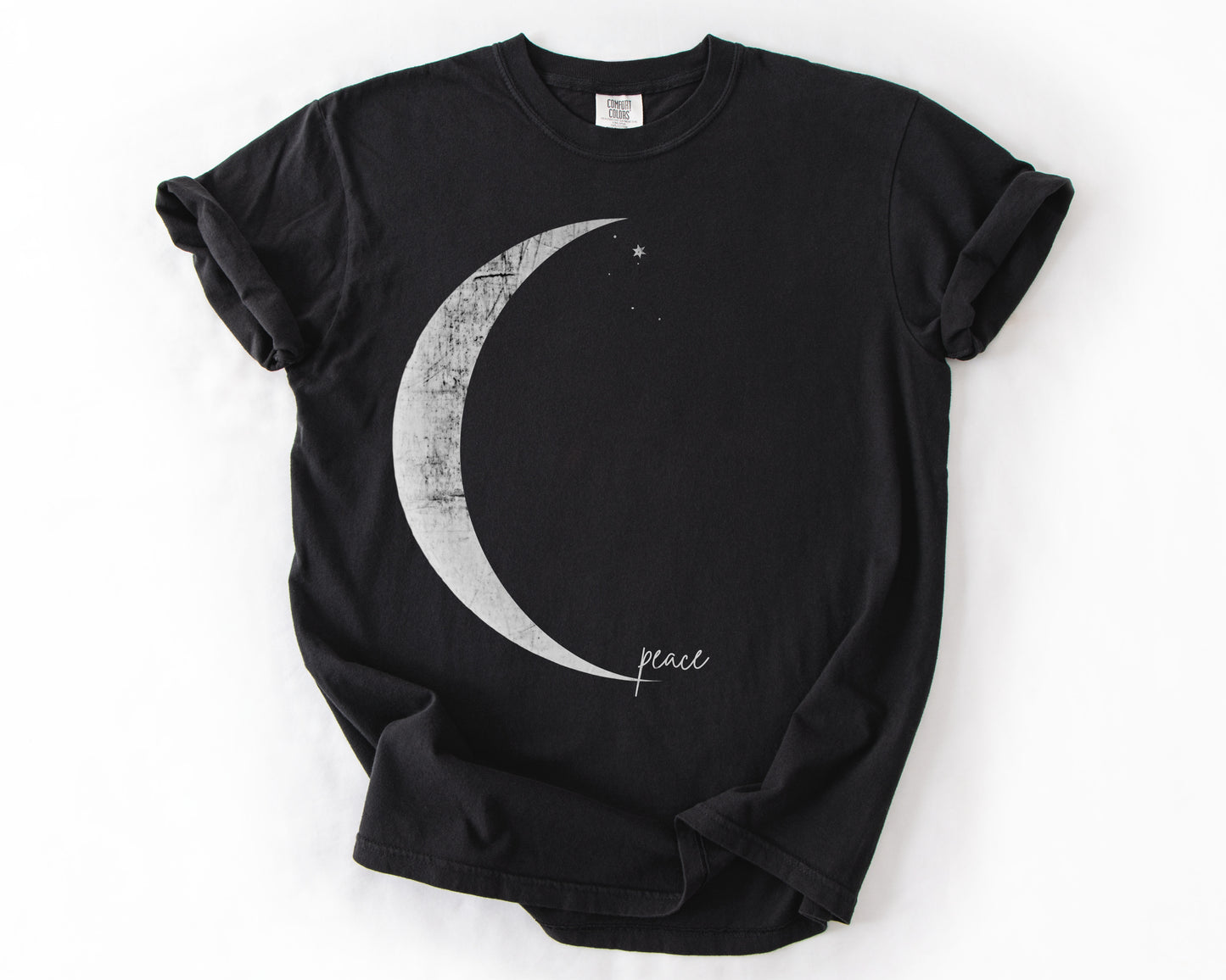 Moon Peace | Vintage Peace Graphic Tee