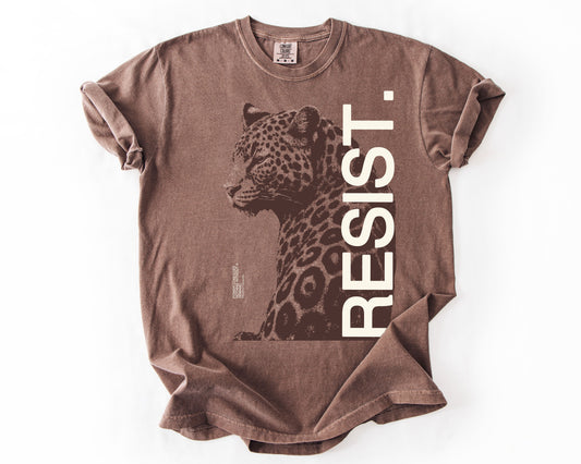 RESIST vintage jaguar tee