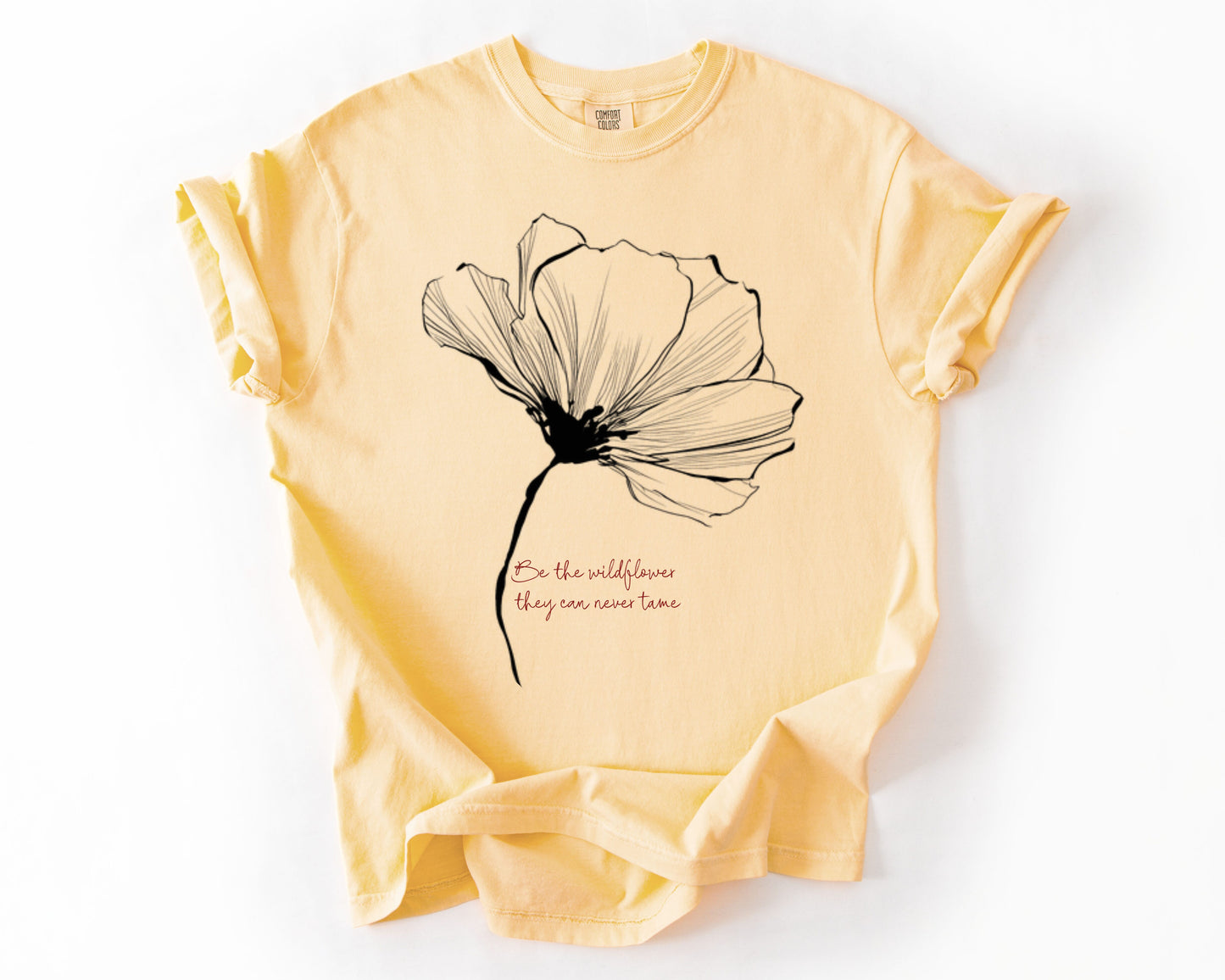 Be The Wildflower | Vintage Feminist Graphic Tee