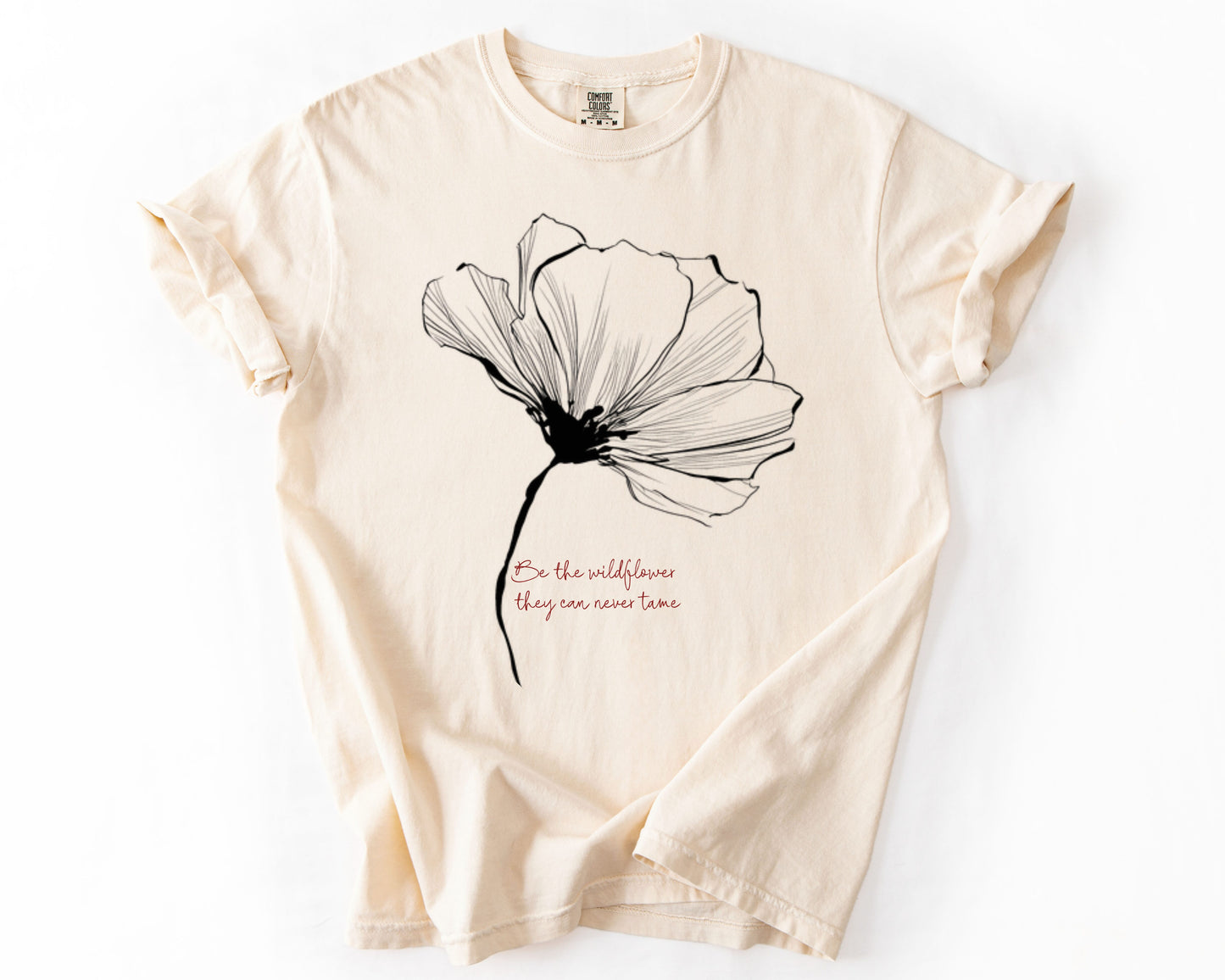 Be The Wildflower | Vintage Feminist Graphic Tee