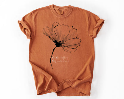 Be The Wildflower | Vintage Feminist Graphic Tee