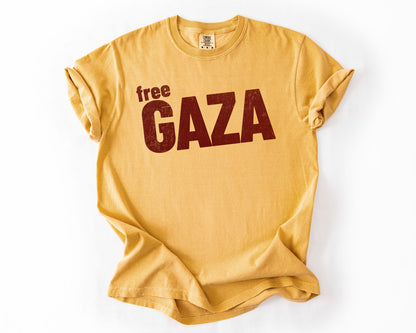 Free Gaza | Palestine Solidarity Protest Shirt