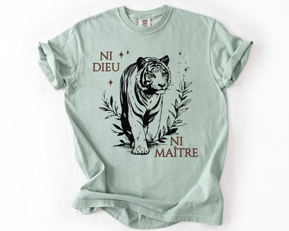 Ni Dieu Ni Maître | Vintage Political Graphic Tee