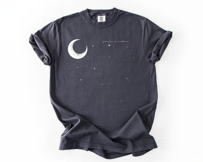 Presence Is Resistance | Moon Graphic Shirt